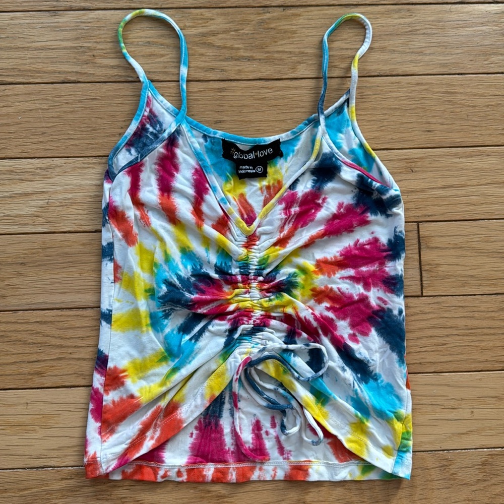 Tie dye tank
